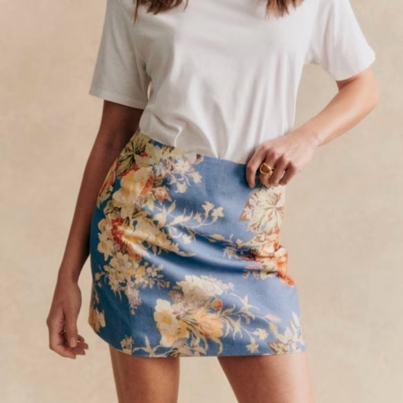 Sezane Dresses & Skirts - NWT Sezane Malia Slirt